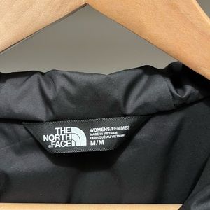 North Face long jacket with hood